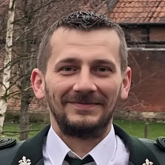 Alexander Schütt, Getränkewart des SV Allerbüttel